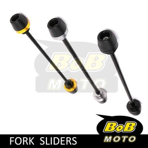 FRONT Axle Fork Sliders Wheel Fit Indian FTR 1200 S 2019-2020 - Picture 1 of 8