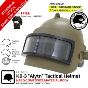 Russian K6-3 Tactical Helmet Altyn + Metal Visor FREE🚚SHIPPING AUST (OD) - Picture 1 of 2