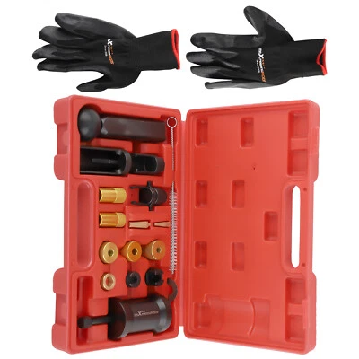 Kit Extracteur D'Injecteur Outils De Démontage 18 Pièces for Audi VW Seat Sko - Photo 1/4