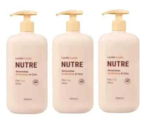 3 X 600 ml SPANISH - ALMOND BODY MILK NOURISH - DELIPLUS - Picture 1 of 1