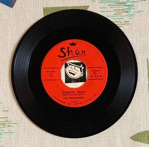 The Millionaires 45 Haunted Train / Rock and a Half 1959 Rockabilly Instro VG+ - Picture 1 of 2