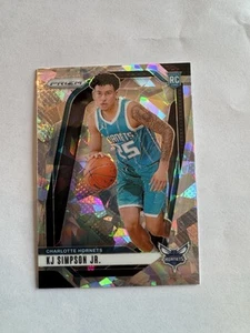 2024-25 Panini Prizm - KJ Simpson Jr. #247 Ice Prizm (RC) - Picture 1 of 2