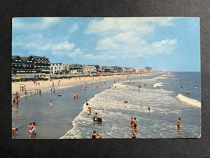 Virginia Beach VA Surf Bathing Vintage Postcard c1960s Unposted - Picture 1 of 2