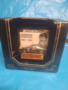 De colección NASCAR Racing Champions Davey Allison 1993 Edición Premier #28 - Imagen 1 de 5