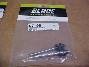 BLADE BLH1865 = TAIL ROTOR SHAFT & DRIVE PULLEY (2): B500 3D/X (NEW) - Picture 1 of 2