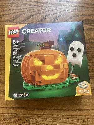LEGO Halloween Calabaza 40697 Creador, Ladrillo Ligero Incluido, NUEVO SELLADO Foto 1 de 4