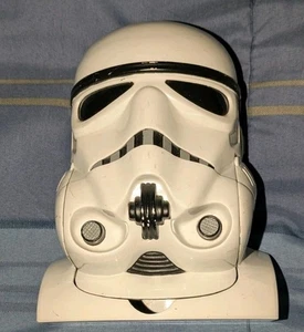 1995 Star Wars Stormtrooper Helmet Trash Compactor Micro Machine Playset - Foto 1 di 3