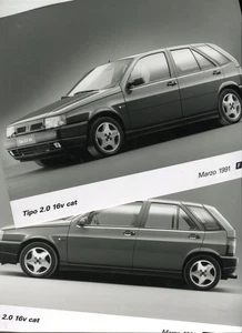 Fiat Tipo 2.0 16v cat 1991 - 2 original official press photos - Picture 1 of 1