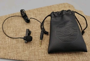 Micrófono de solapa Shure MVL con clip de 3,5 mm negro MVL35 MM caja abierta - Imagen 1 de 8