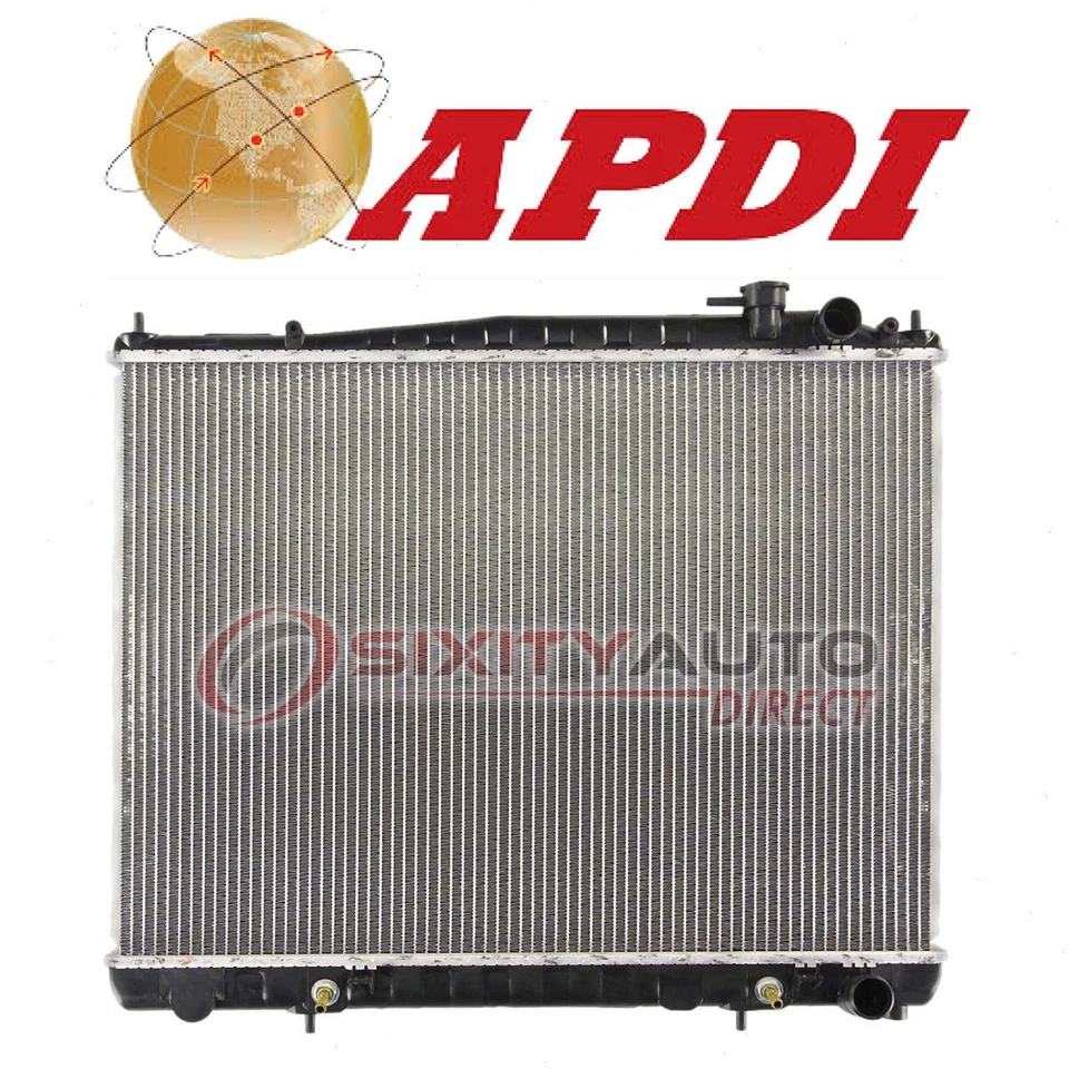 APDI Radiator for 1996-2000 Nissan Pathfinder - Cooler Cooling Antifreeze ml Foto 1 de 4