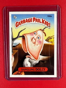 1986 Garbage Pail Kids - DANGLING DOLLY #196A - Picture 1 of 2