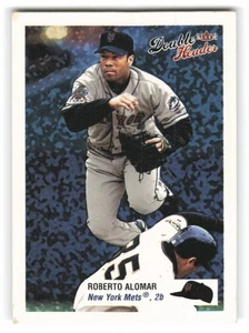 2003 Fleer Double Header #96 Roberto Alomar New York Mets - Picture 1 of 2