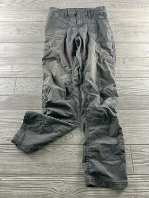 Pantalones para mujer Patagonia gris pierna recta talla 2 bolsillos elásticos senderismo Foto 1 de 4