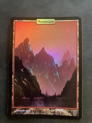 Mountain - Full Art Unhinged Foil Near Mint - Image 1 of 4
