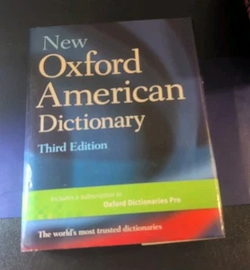 New Oxford American Dictionary 3rd Edition by Stevenson - Foto 1 di 3