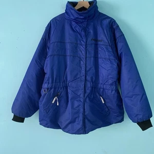 Polaris Union Made Vintage Snowmobile Jacket XL Blue Thinsulate Throwback USA - Bild 1 von 16