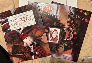 Various Hardback LEISURE ARTS BRAND Christmas Cross Stitch & Craft Books  U-PICK - Bild 1 von 37