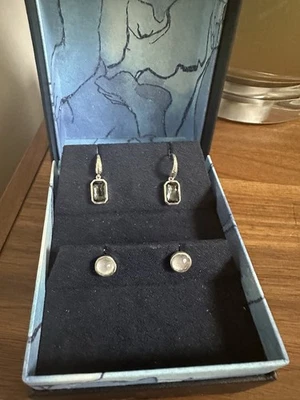 IPPOLITA новый в коробке 2 пары рок конфеты серьги - Лондон топаз капли и швабра шпильки - Изображение 1 из 4