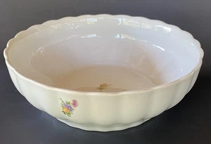 Salat Gemüse 9 Zoll Servierschüssel Bulgarien großer gewellter Rand Vintage schön - Bild 1 von 10