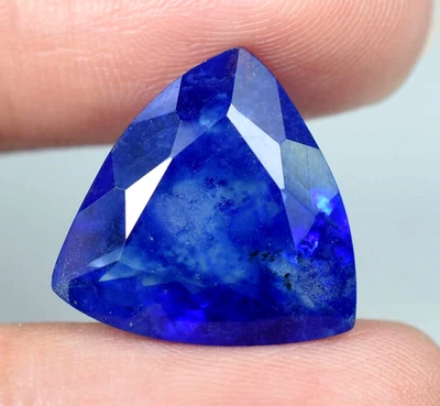 15x15 MM  Natural Rutile-Sunstone Stunning Trillion Shape Loose Gemstone 7.90Ct - Image 1 of 4