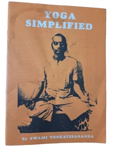 Yoga Simplified (1972) by Swami Venkatesananda ~ Vintage Paperback, Rare - Picture 1 of 7