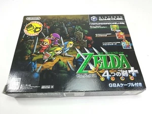 Zelda 4 Swords with GBA Cable Game Cube Japan GC Nintendo - Picture 1 of 10