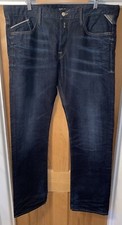 Replay Jeans Replay Men's Waitom Regular Fit Indigo Blue Jean M983 W40 L36 NEW