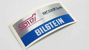 22b STI Bilstein Prodrive Strut Stickers - Picture 1 of 7