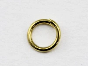 Gold Rhinestone Cup Chain Jump Rings - 30 Pieces - Picture 1 of 4