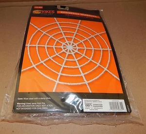 Halloween Shimmering Spiderweb White 72" x 72" Yikes In The Yard 114Y - Picture 1 of 1