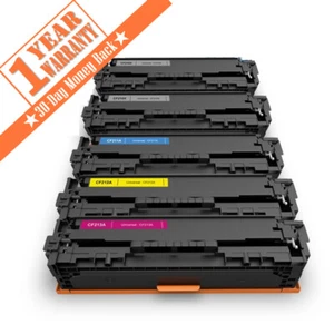 5 Color Toner Cartridge CF210X -3A131X Set For HP LaserJet Pro M276n MFP Printer - Picture 1 of 11
