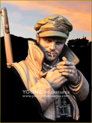 Young Miniatures, British LRDG 1942, kit de busto de resina sin pintar, YM1888, NUEVO EN CAJA Foto 1 de 4