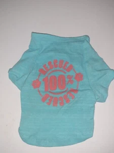   Haustier T-Shirt Hund Sommer/Frühling gerettet süß und trendy XSmall - Bild 1 von 7