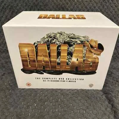 Dallas The Complete DVD Collection 14 seasons 4 movies LARRY HAGMAN SOAP SERIES - Image 1 of 4