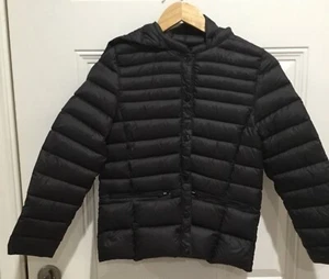 Zara Girls Hooded Puffer Jacket Has  ( Goose Feathers ) - Picture 1 of 6