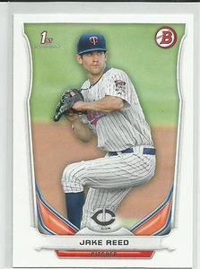 Jake Reed Minnesota Twins 2014 Bowman Draft Card - Picture 1 of 2