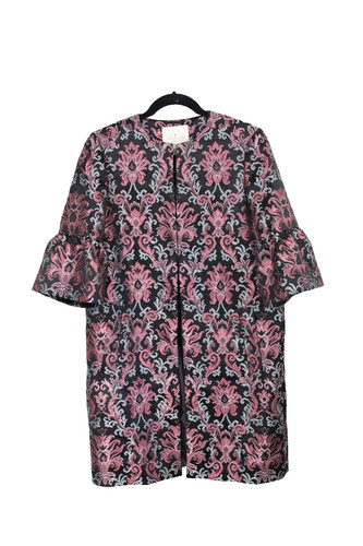 Kate Spade Vestito Cappotto Finer Things NUOVO Elegante Giacca Jacquard Topper Donna Tg 0