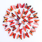 50pcs 3D Butterfly Colorful Wall Stickers Art Decals Magnetic Random Color 6cm