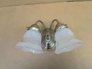 Livex Lighting 1132H-01 Two Light Bathroom Vanity Lamp Fixture