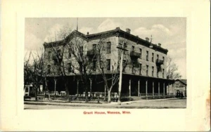 ANFANG 1900. GRANT HOUSE. WASECA, MN POSTKARTE t13 - Bild 1 von 2