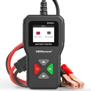BR550+ Autobatterie-Tester 6/12/24V Batteries pannung SOH SOC 100-2000CCA - Picture 1 of 9