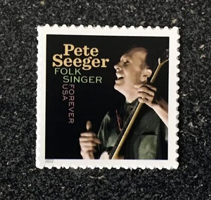 2022USA #5708 Forever Pete Seeger - Single Stamp  Mint NH   music icon - Picture 1 of 1