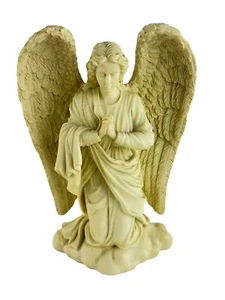 Kneeling Angel Grave Marker Life Symbols 2000 Batesville Casket Co Figurine - Picture 1 of 12