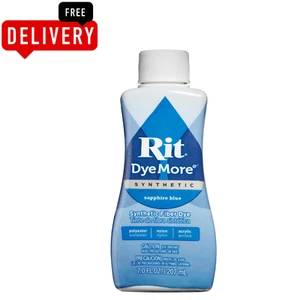 RIT LIQUID DYEMORE, For synthetics: Polyester, Nylon, Acrylic - Multiple Colors - Picture 1 of 161
