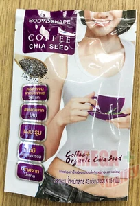 Body Shape Sugar Free Instant Coffee Mixed Plus Organic Chia Seed Fish Collagen - Picture 1 of 5