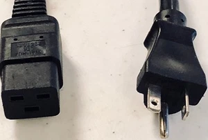 Cable de alimentación CAB-US620P-C19-EE. UU. para Cisco 8 pies CABUS620PC19US - Imagen 1 de 3