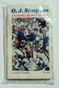 O.J. Simpson FOOTBALL's Record Rusher Book Bills -  - Picture 1 of 2