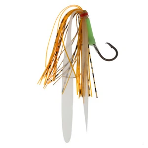 Black Magic Snapper Snack Skirted Flasher Rig 3/0 Banana Smash - Picture 1 of 2
