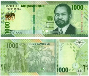 2024 Mozambique Banknote P160 1000 Meticais UNC - Imagen 1 de 1