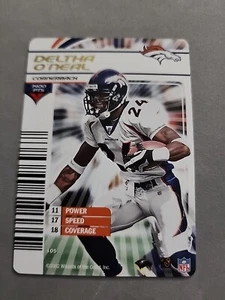 WOTC NFL SHOWDOWN 2003 DELTHA O'NEAL BASE SET FOIL CARD #105 - Imagen 1 de 2